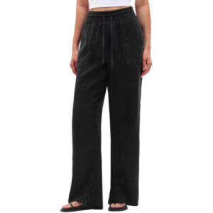 Women's Cotton-Linen Casual Wide-Leg Pants