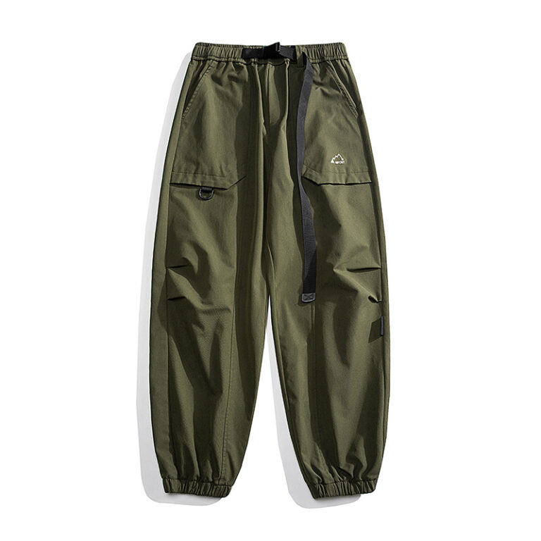 Men’s SpringAutumn New Pocket Cargo Pants