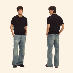 Men's Casual Loose All-Match Summer Linen-Textured Knitted Polo Shirt