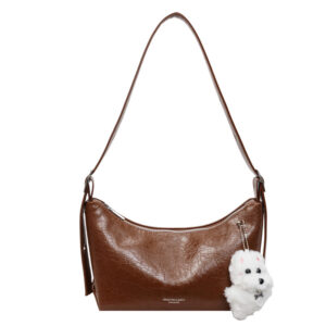 Solid-color Minimalist Elegant Underarm Single-shoulder Crossbody Bag