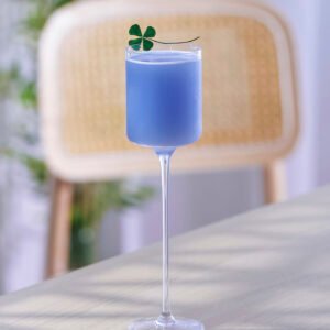 Crystal Glass High-stemmed Cocktail Glass Minimalist Champagne Flute