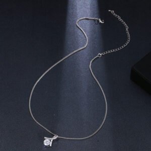 Elegant And Minimalist AAA Zircon Necklace For Girls