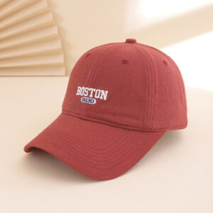 Embroidered English Letters Large Size Makes The Face Look Smaller. Adjustable Japanese And Korean Style Versatile Soft-brimmed Baseball Cap For Daily Leisure, Home Use, Outings And Sports.
