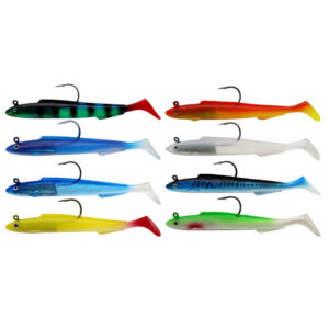 Software-coated Lead T-tail Lure Bionic Fishing Bait