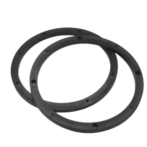 2pcs Thickness 9MM 6.5Speaker Spacers Universal Car Audio Speaker Soild Pad Subwoofer Mid Range Custom Installation Mounting Adapter