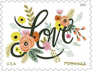 Lily Flower US Stamp Set