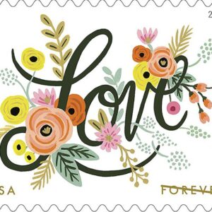 Lily Flower US Stamp Set
