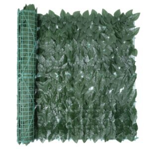 Artificial Hedge Fake Ivy Leaf Garden Fence Privacy Screening Roll Wall Panel