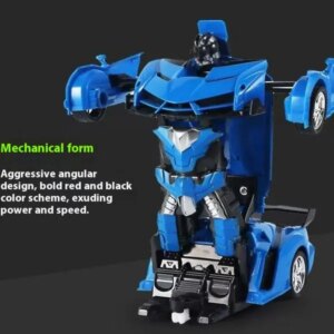 Transforming Car Robot, One-Button Deformation R Or C Toy Car, 1-18 Scale 360′ Rotating Drifting, Toys Suitable For Kids Over 3 Years Old, Educational Toys, Children’s Day Gift, Birthday