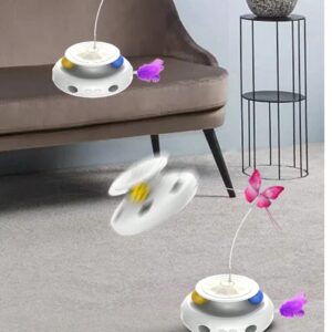 Multifunctional Electric Cat Toy Interactive Cat Toy Indoor Playing Rechargeable