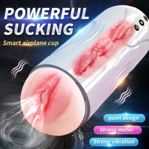 Male Cup Premium Vacuum Suction Male With Heating Function, 10 Vibration Modes, Realistic 3D Cover For Ultimate Pleasure