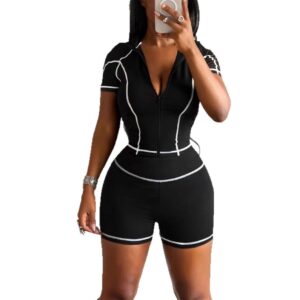 Fashionable And Elegant Yoga Slim-Fit Shorts Set