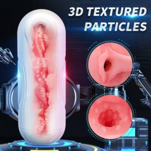 Male Cup Premium Vacuum Suction Male With Heating Function, 10 Vibration Modes, Realistic 3D Cover For Ultimate Pleasure