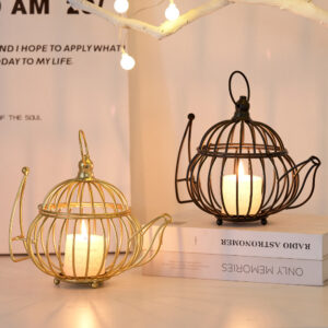 Living Room Coffee Table Vintage Candle Holder Ornament