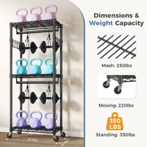 29.5-45-inch Rolling Clothes Rack With Adjustable Metal Shelves And Heavy-duty Hangers With Side Hooks,ideal For Homes And Laundry Rooms