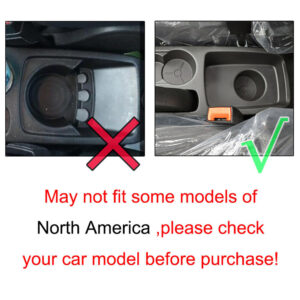 For Ford Fiesta 2011-2017 Dual Layer Armrest Car Central Storage Box Interior UK