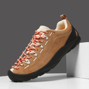 Matte Leathersuede Low-top Sneakers, Mid-sole, Vintage Style, Womens