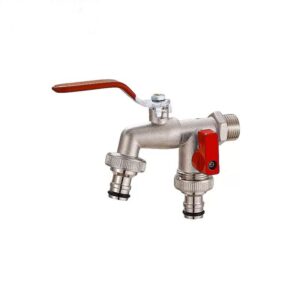 Zinc Alloy Four-way Dual-opening Dual-control Washing Machine Faucet Garden Faucet