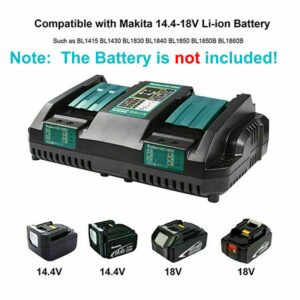 Doppel-Schnellladegert Fr 18V Li-Ion-Akkus BL186BL1830BL1850, BL1840 DE
