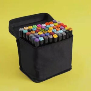60 Color Marker Copic Pen Dual Headed Graphic Artist Sketch TOUCH Markers Set