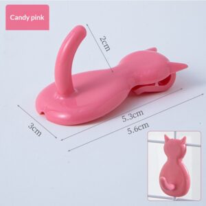 Cartoon Cat Punch-Free Storage Hook
