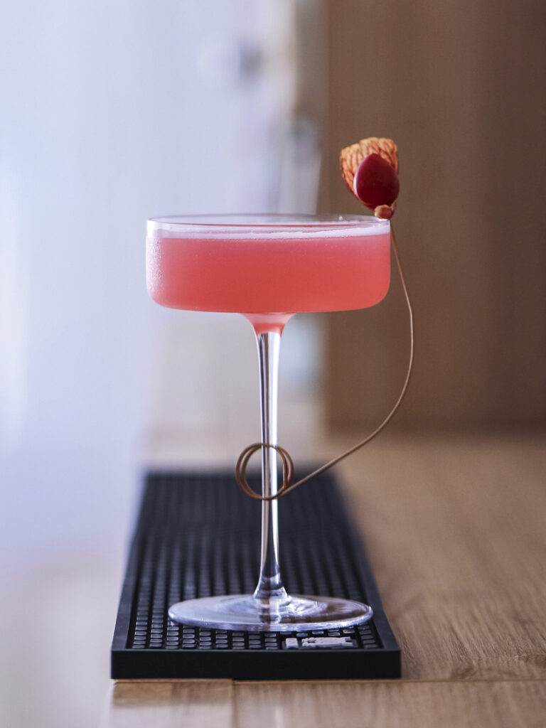 Japanese Crystal High Footed Cocktail Glass