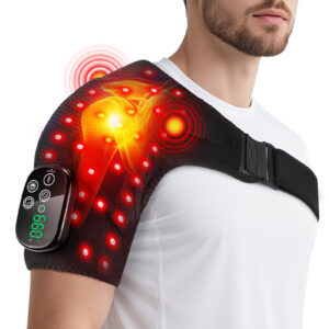 Electric-heated Shoulder Warmer With Vibration Massage And Heating Function For The Neck