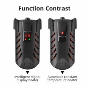 1 0 0 W Aquarium Heater Rod Fish Tank Submersible With Visible LED Display
