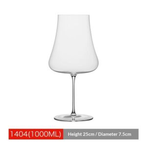 PREMIUM BY CRISON Fine Crystal Glass Red Wine Glass