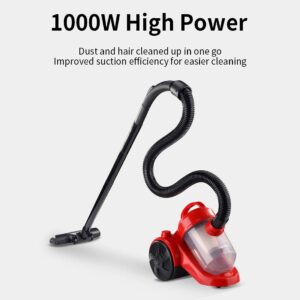 NEW 9PCS Red Black Multi-function Vacuum Cleaner Dust Remover With Motor UK