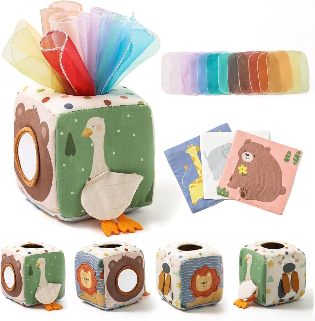 Early Childhood Education Plush Comfort Doll Grasping Training Toy