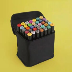 60 Color Marker Copic Pen Dual Headed Graphic Artist Sketch TOUCH Markers Set