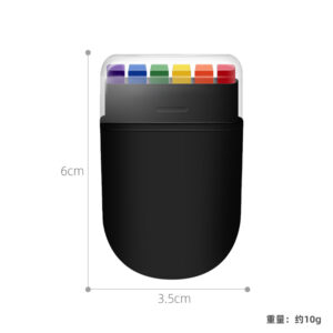 Rainbow Face Body Paint Sticks LGBT Pride Flag Colors For Gay Lesbian Pride Day, World Cup Soccer Fan Face Paint Markers For Marches, Events, Festival, Party