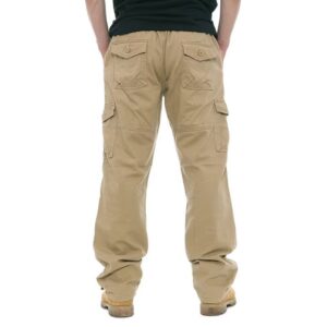 Loose-fitting Jogger Pants With A Straight Leg And Multiple Pockets Casual Trousers