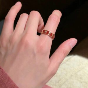 Vibrant Enamel Butterfly Ring, Delicate Purple Luxury Style, Premium Non-fade Everyday Wear Ring