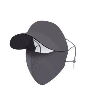Women’s 2-in-1 Sun-Protective Face Mask Seamless Hat
