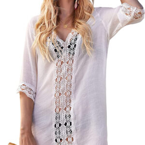 European And American-style Resort Dress Tunic For Women