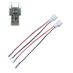 Car Door Speaker Harness For 2001-2006 Mini Cooper R50 R53, 1992-2000 Hyundai Elantra, 2006-2007 Sequoia, 1992-1996 Mintsubishi Montero Install Audio Wiring Connector Adapter 1 Pair