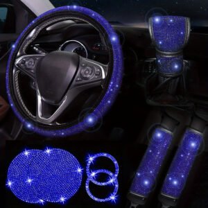 All-Season Rhinestone Car Steering Wheel Cover