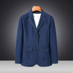 AutumnWinter Men's SpringSummer Cotton Washed Jacket