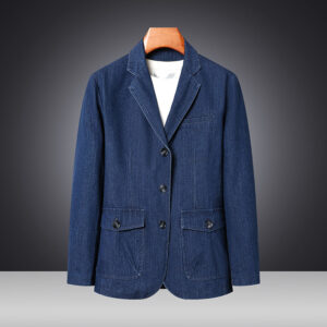 AutumnWinter Men's SpringSummer Cotton Washed Jacket