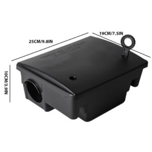 1-6x Defence Rat Bait Station Trap Lockable Control Box Rodent Poison Mouse