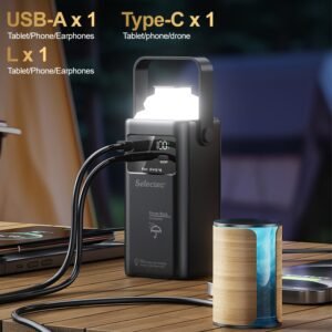 120W Portable Power Bank Large Capacity External Battery Fast Charging