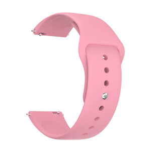Silicone Monochrome Sports Watch Strap