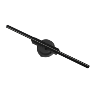 Wiilala 3D Hologram Fan 3D Circle App Hologram Advertising Display 224 Lights 16.5 WiFi Holographic LED Fan Creative Advertising Design Store Sign