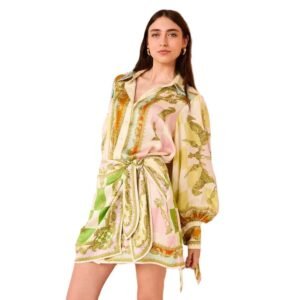 Women's Printed Holiday Fashion Casual Dress