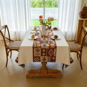 Feiyang Tablecloth Moroccan-style Dining Table Cloth American Cotton