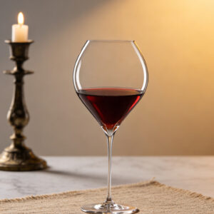 Solid-color High-end Crystal Glass Handcrafted Red Wine Glass