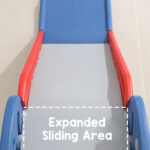 Toddler Indoor Slide For 0 To 3 Years Old Easy Assembly Dinosaur Shape Foldable Slide With Basketball Hoop Stairs Blue