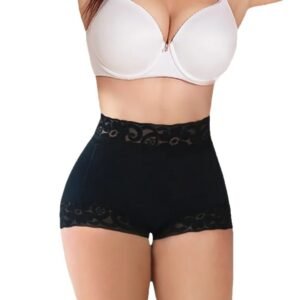 Plus-size Lace Hip-lifting Tummy-control Shapewear For Women